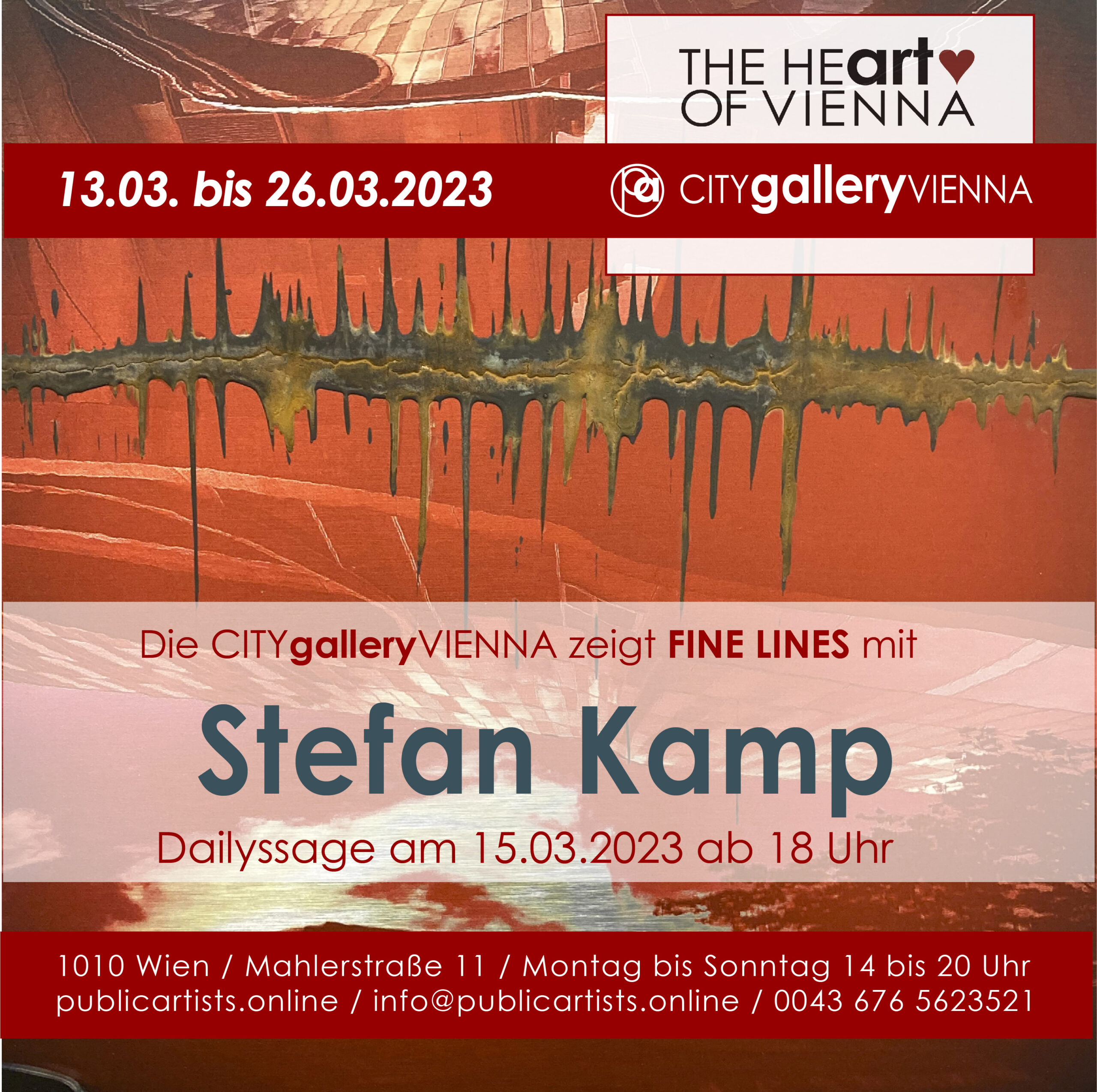 Stefan Kamp mostra FINE LINES