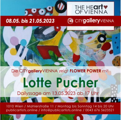 LottePucher показва FLOWER POWER