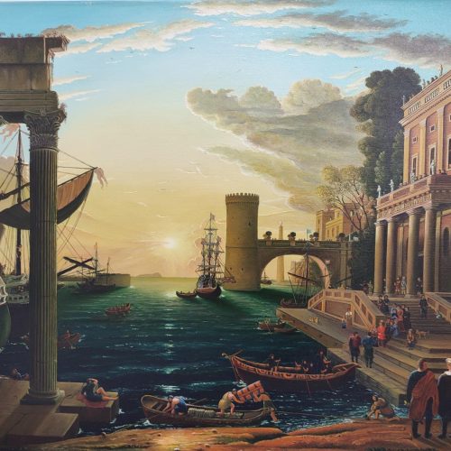 Einschiffung, Königin von Saba