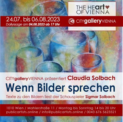 Claudia Solbach nella CITYgalleryVIENNA