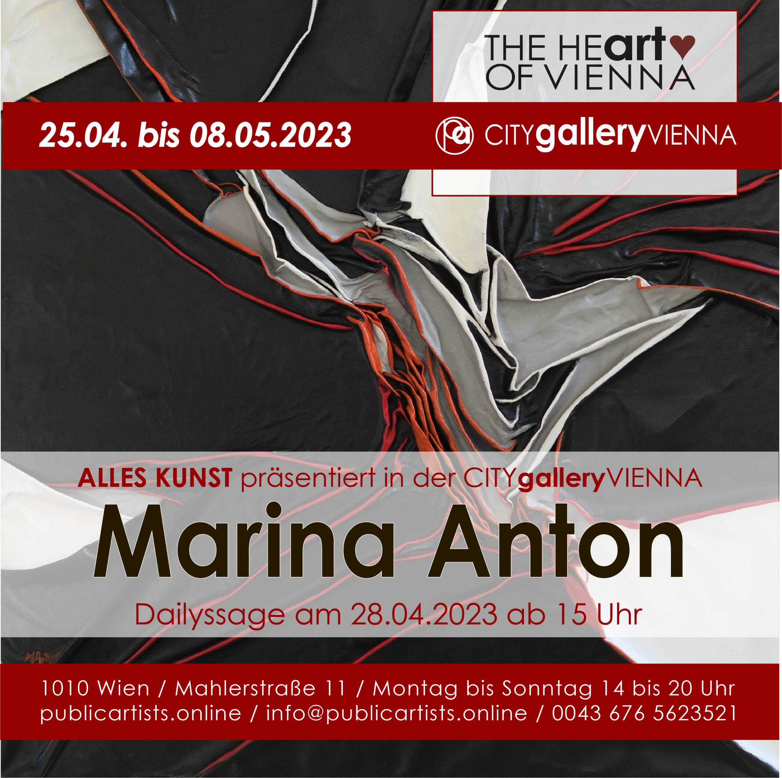 Marina Anton nella CITYgalleryVIENNA