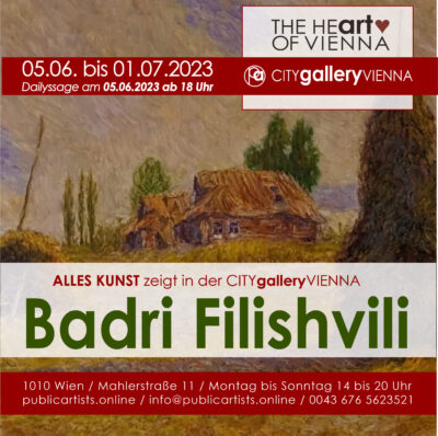 Badri Filishvili nella CITYgalleryVIENNA