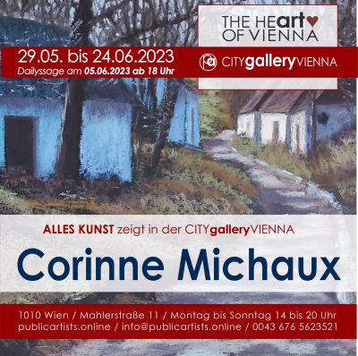 Corinne Michaux nella CITYgalleryVIENNA