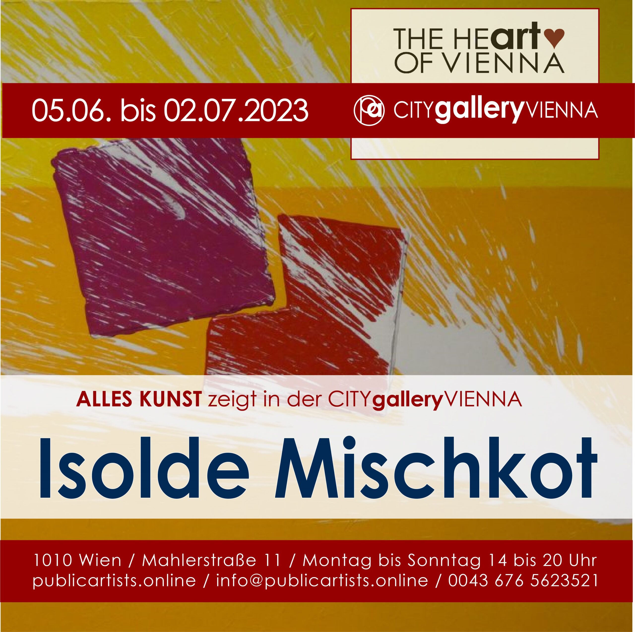 Isolde Mischkot in der CITYgalleryVIENNA