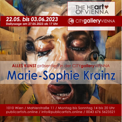 Marie-Sophie Krainz in der CITYgalleryVIENNA