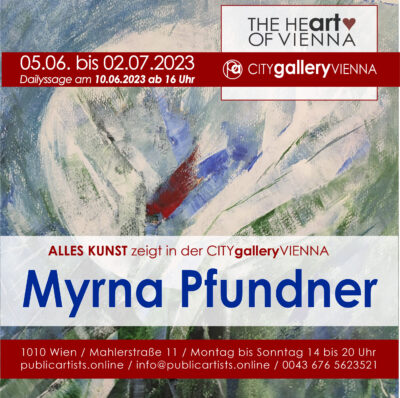 Myrna Pfundner nella CTIYgalleryVIENNA
