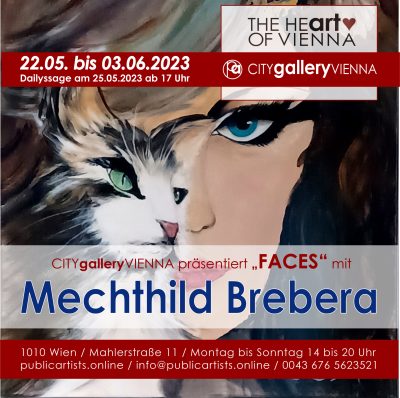 Мехтхилд Бребера показва FACES в CITYgalleryVIENNA