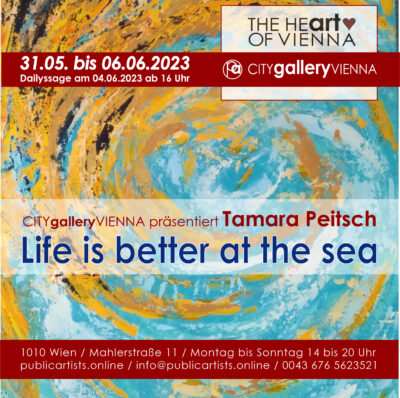 Tamara Peitsch presenta „La vita è migliore al mare“.“