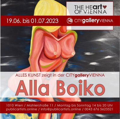 Alla Boiko nella CITYgalleryVIENNA