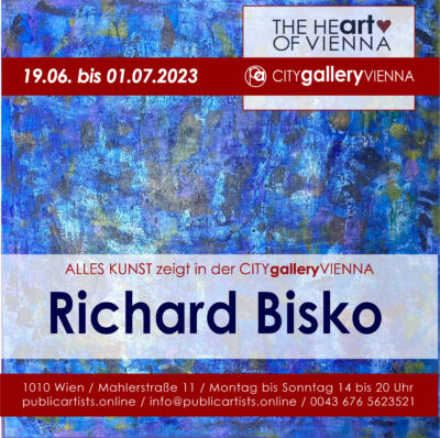 Richard Bisko nella CITYgalleryVIENNA