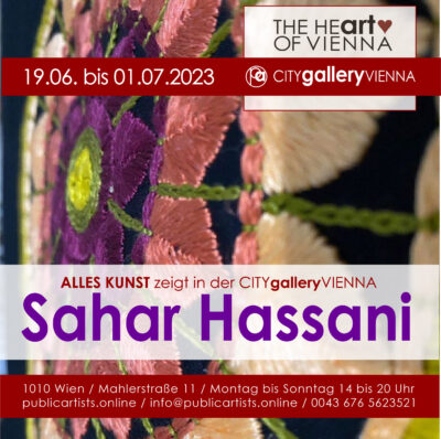 Sahar Hassani nella CITYgalleryVIENNA