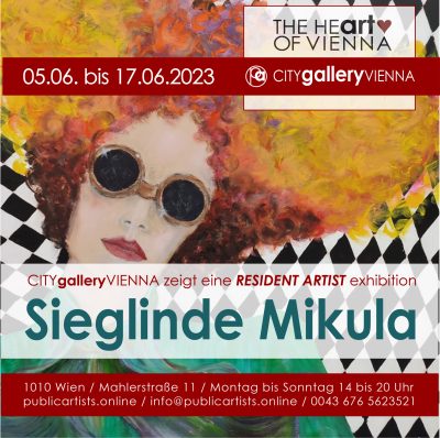 Sieglinde Mikula nella CITYgalleryVIENNA