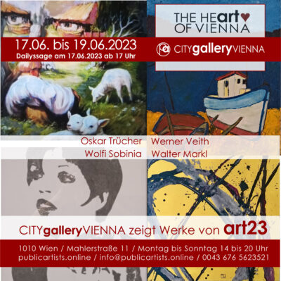 CITYgalleryVIENNA presenta ART23