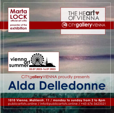 Alda Delledonne at VIENNA ART SUMMER VAS23