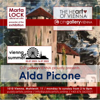 Alda Picone at VIENNA ART SUMMER VAS23