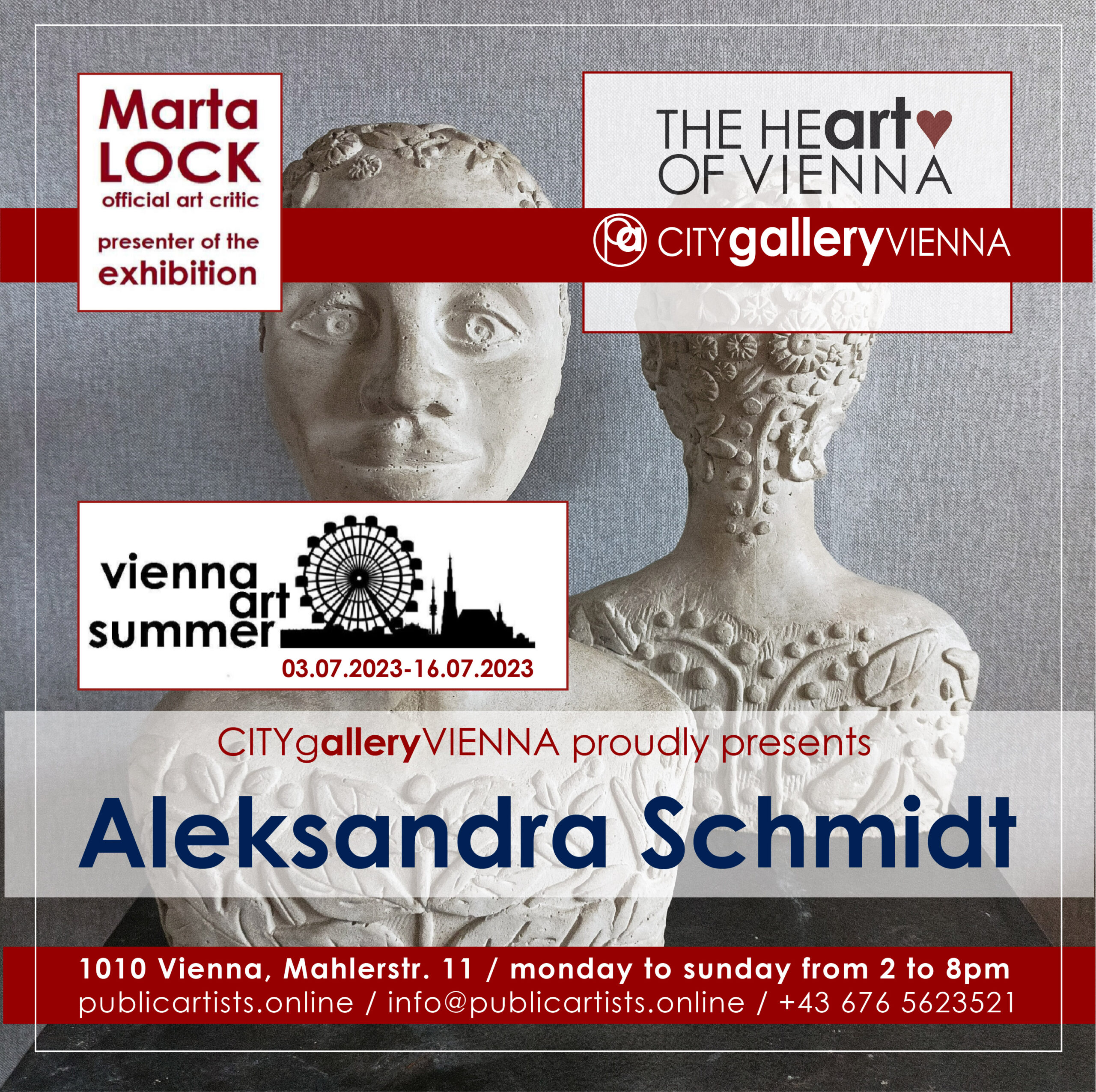 Aleksandra Schmidt a VIENNA ART SUMMER VAS23