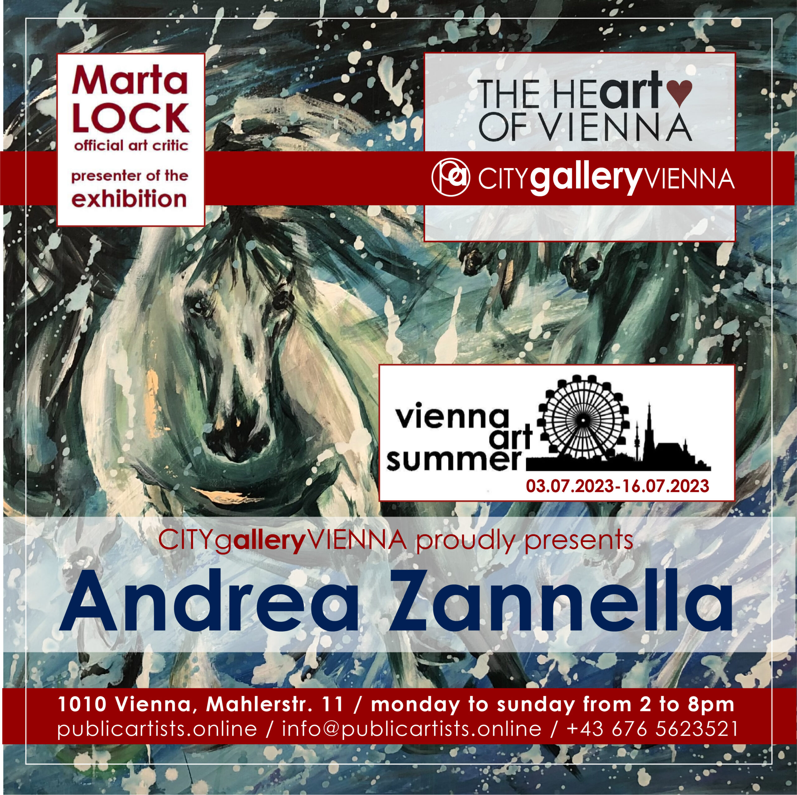 Andrea Zannella na VIENNA ART SUMMER VAS23