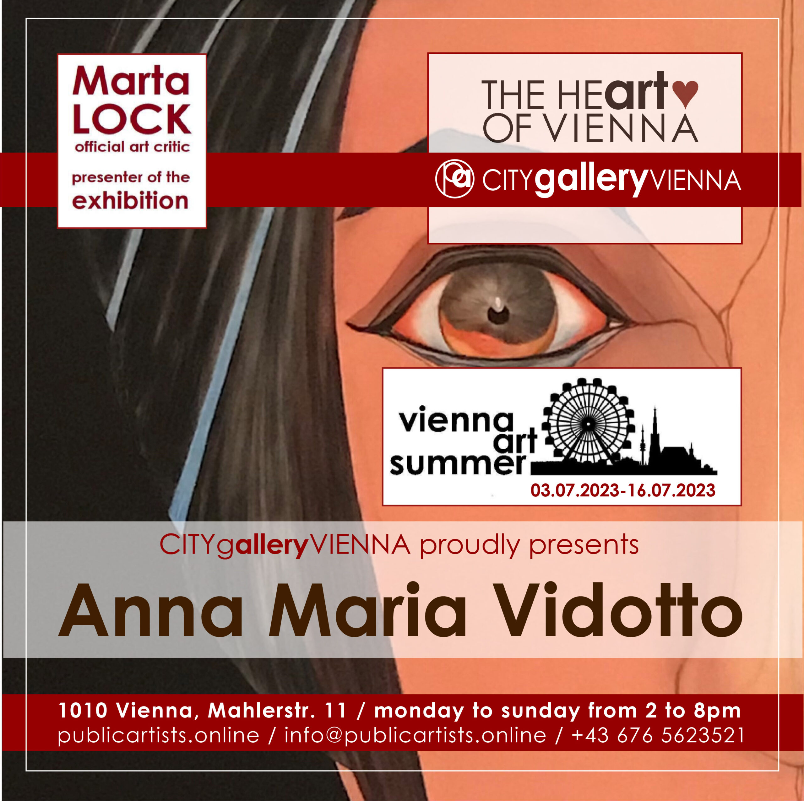 Anna Maria Vidotto a VIENNA ART SUMMER VAS23