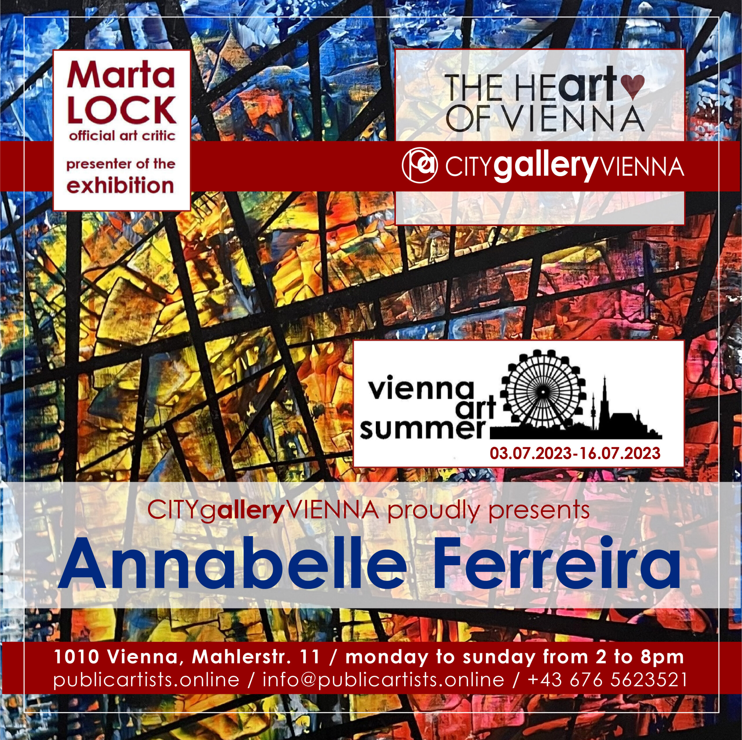 Annabelle Ferreira a VIENNA ART SUMMER VAS23