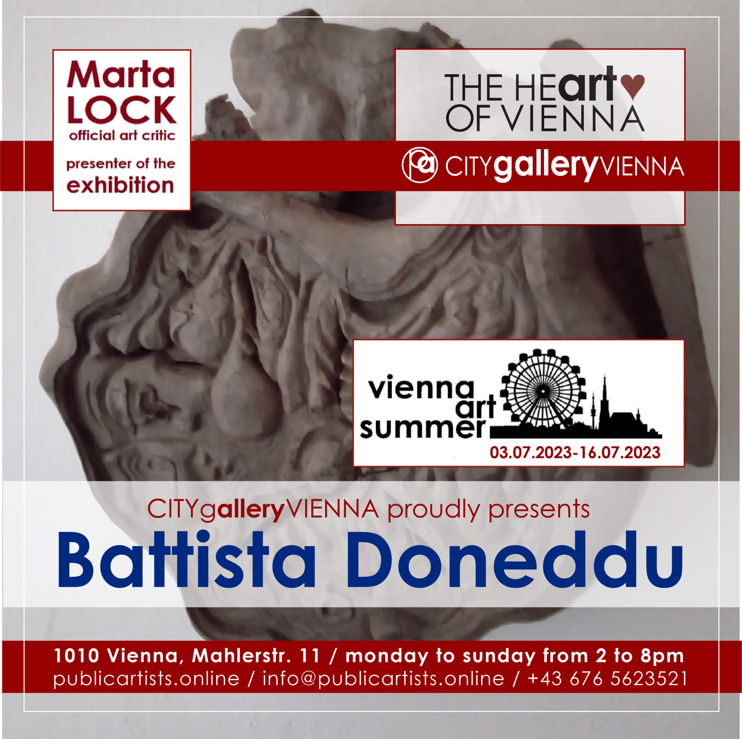 Battista Doneddu a VIENNA ART SUMMER VAS23