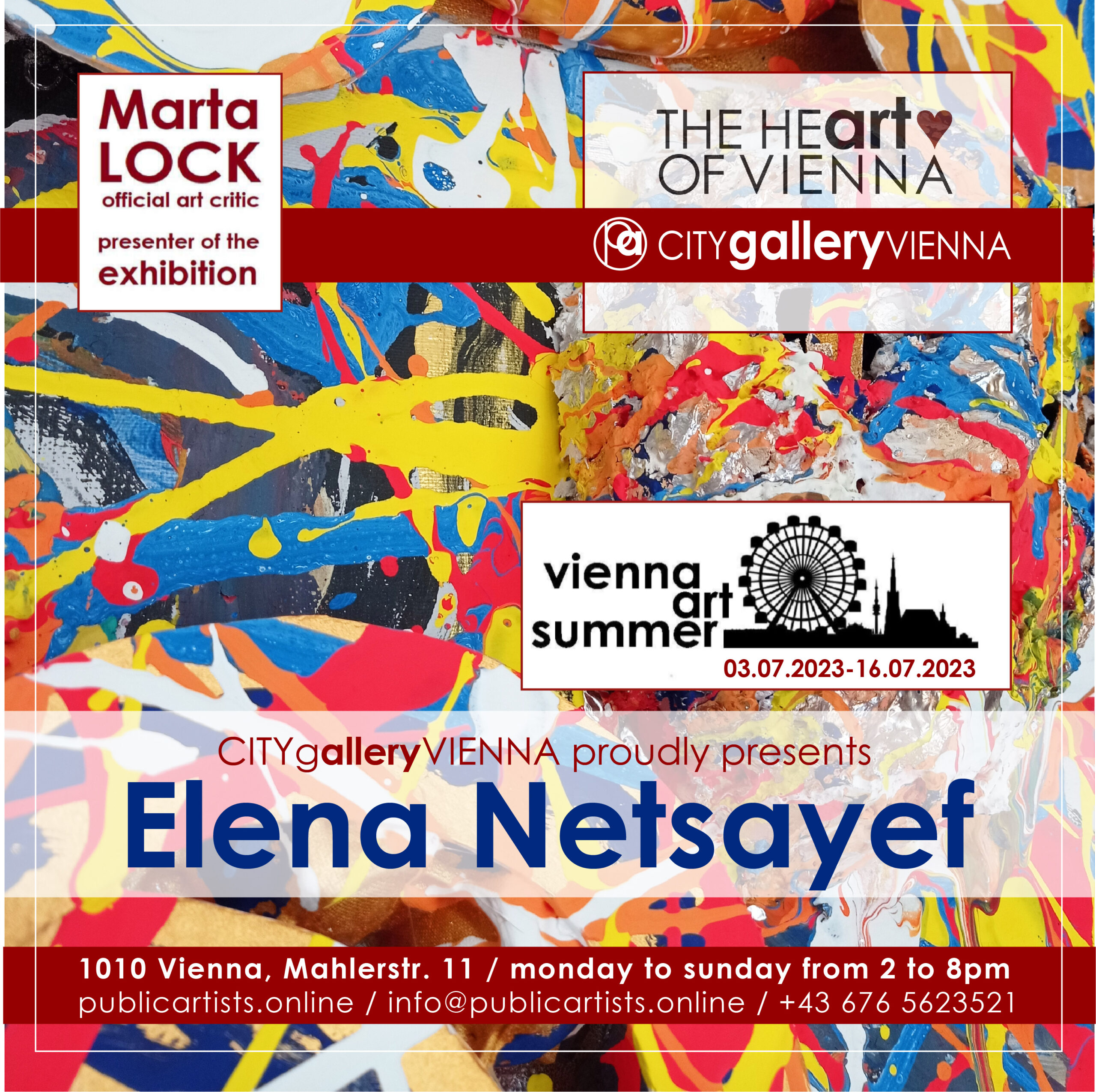 Елена Нацеф на VIANNA ART SUMMER VAS23