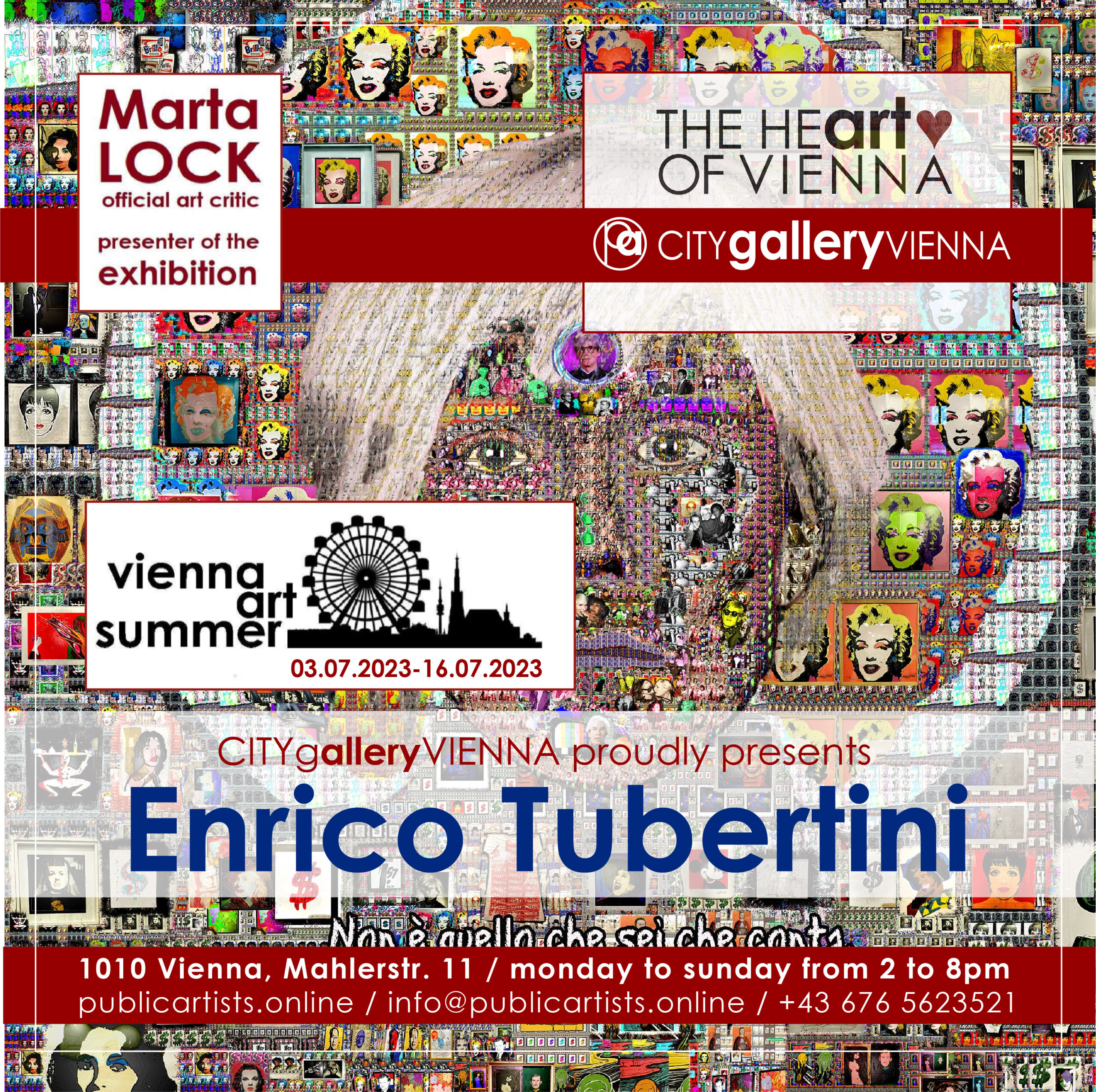 Enrico Tubertini a VIENNA ART SUMMER VAS23