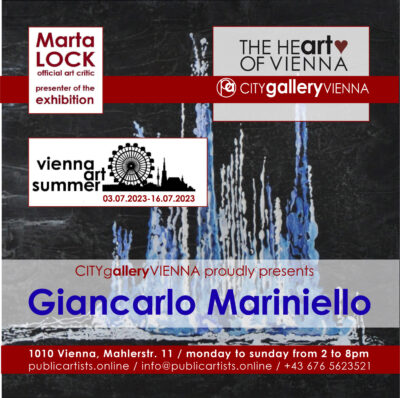 Giancarlo Mariniello a VIENNA ART SUMMER VAS23
