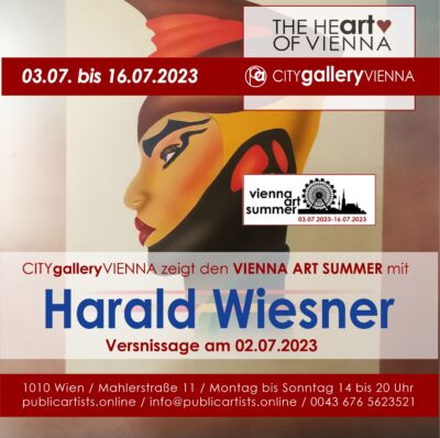 Harald Wiesner at VIENNA ART SUMMER VAS23