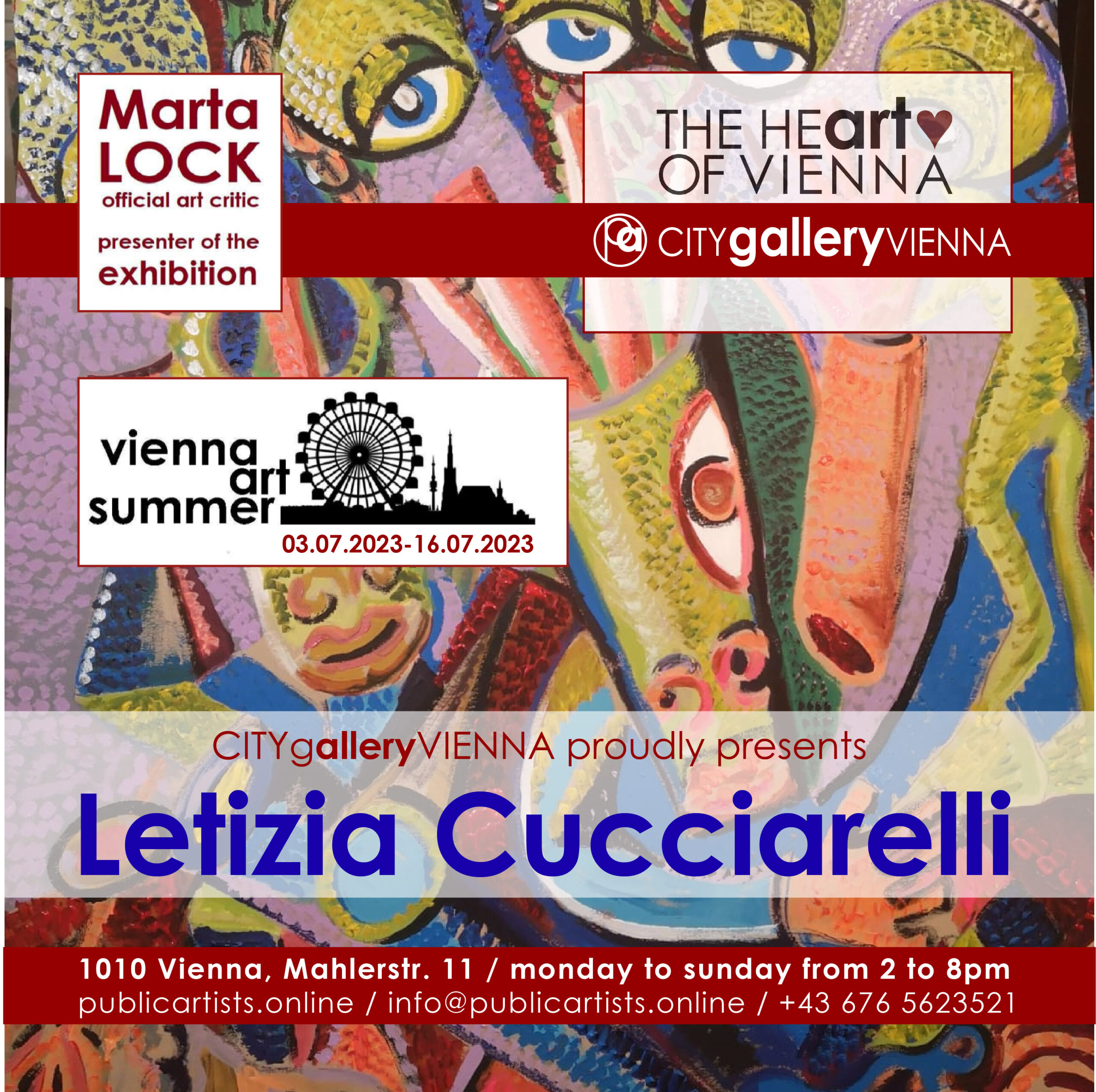 Letizia Cucciarelli VIENNA ART SUMMER VAS23'te