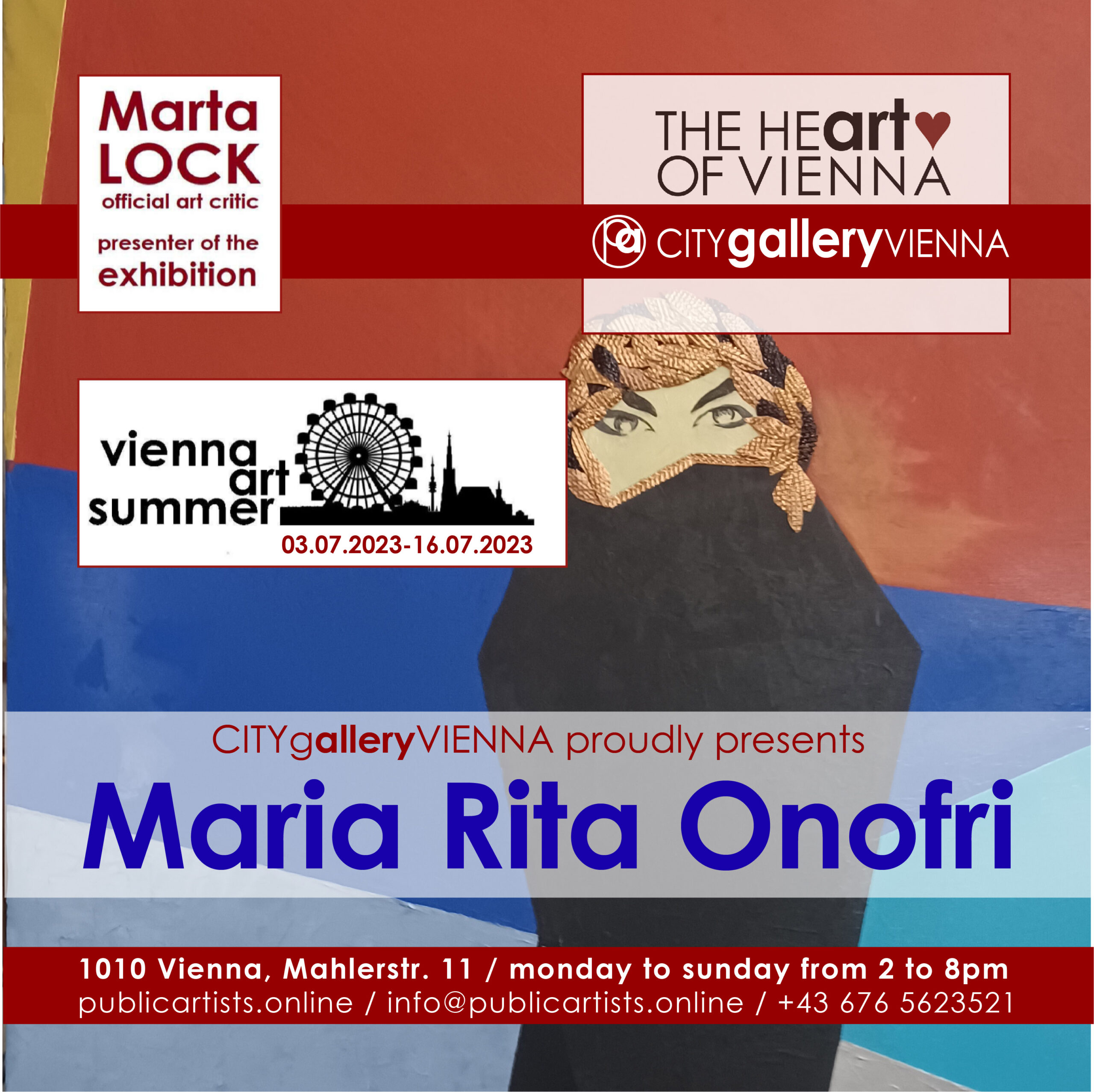 Maria Rita Onofri at VIANNA ART SUMMER VAS23