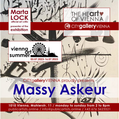 Massy Askeur at VIENNA ART SUMMER VAS23