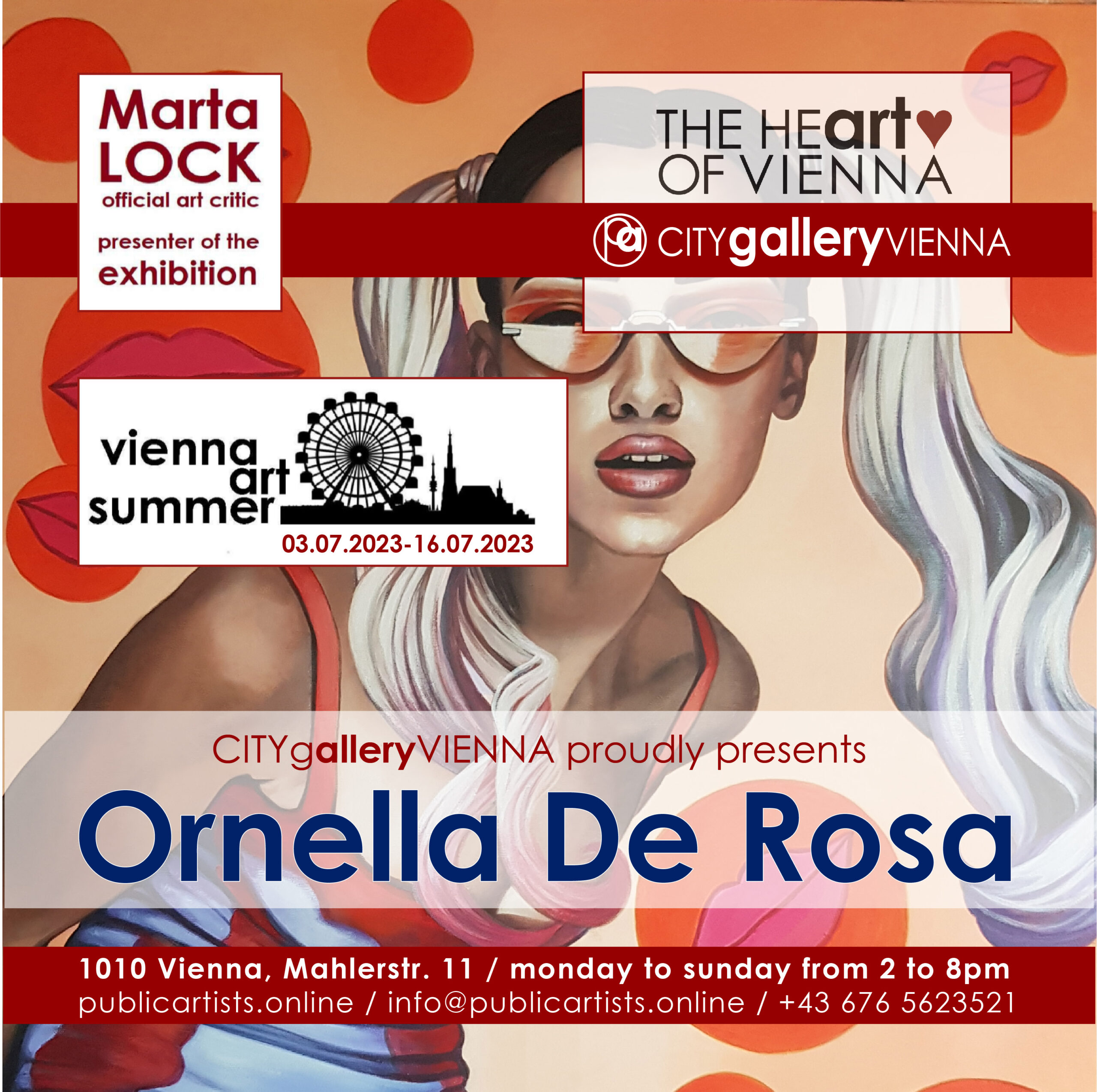 Ornella De Rosa at VIENNA ART SUMMER VAS23