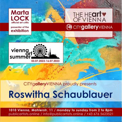Розвита Шаблауер във VIENNA ART SUMMER VAS23