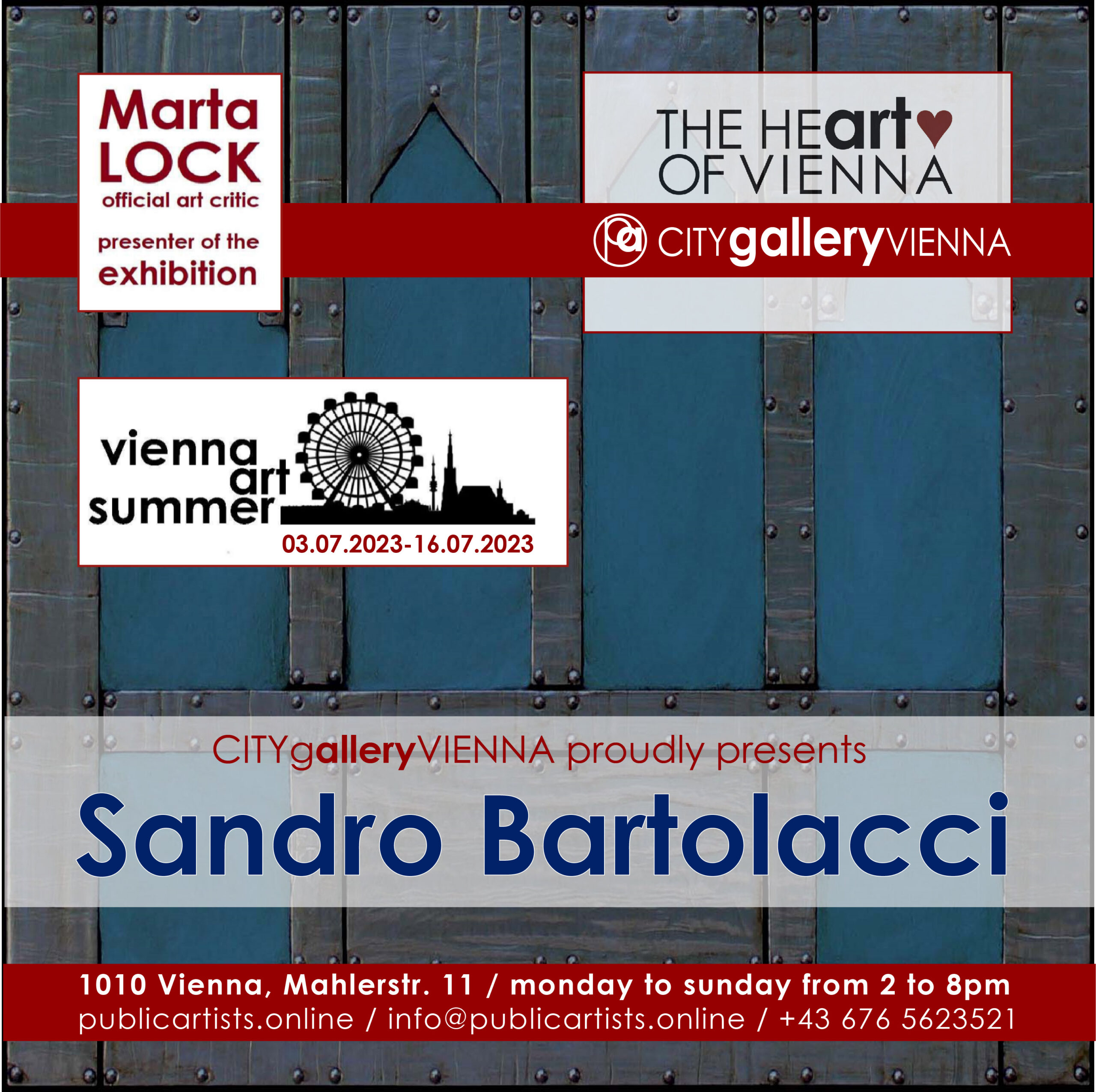 Sandro Bartolacci a VIENNA ART SUMMER VAS23