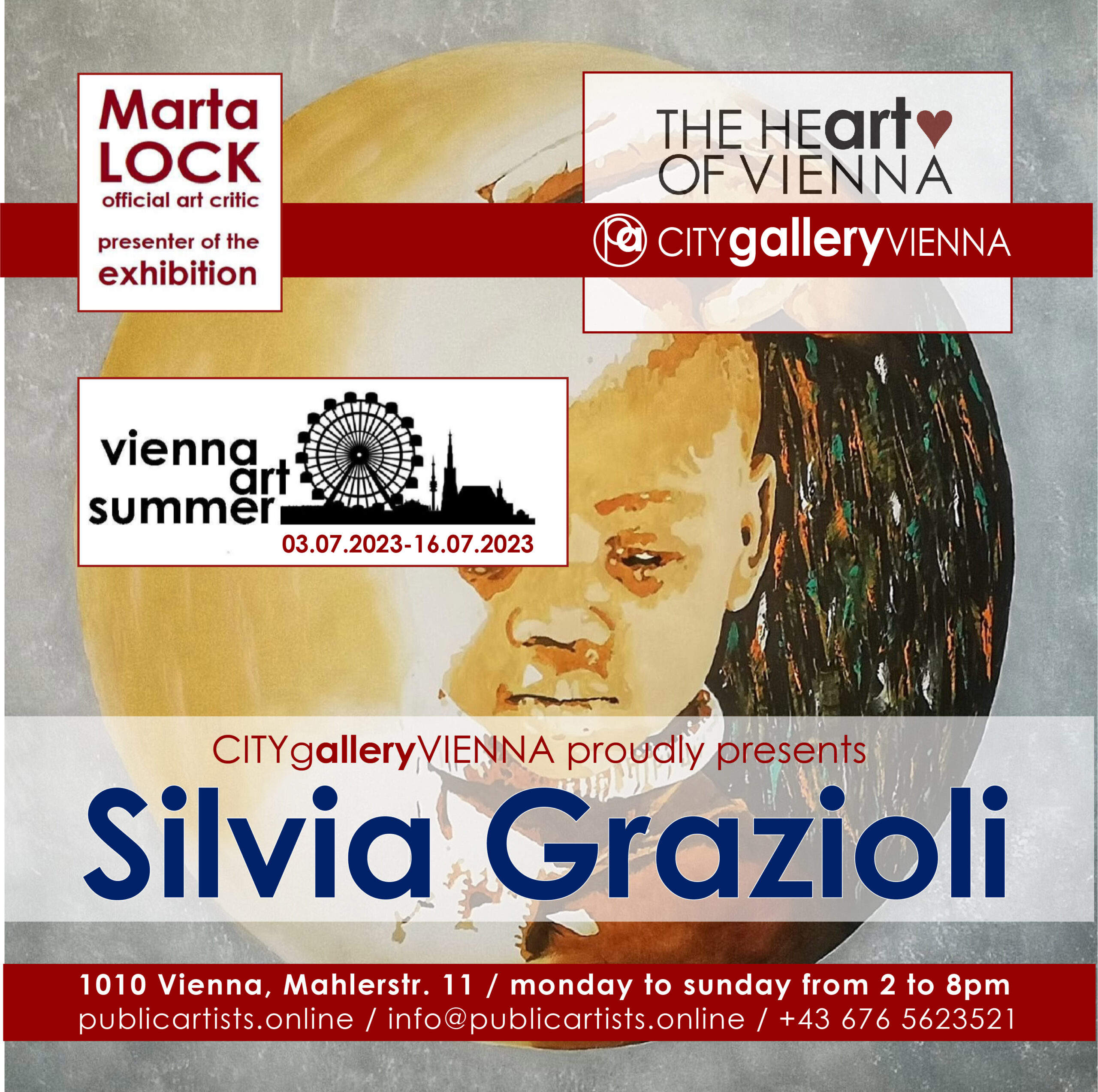 Silvia Grazioli a VIENNA ART SUMMER VAS23