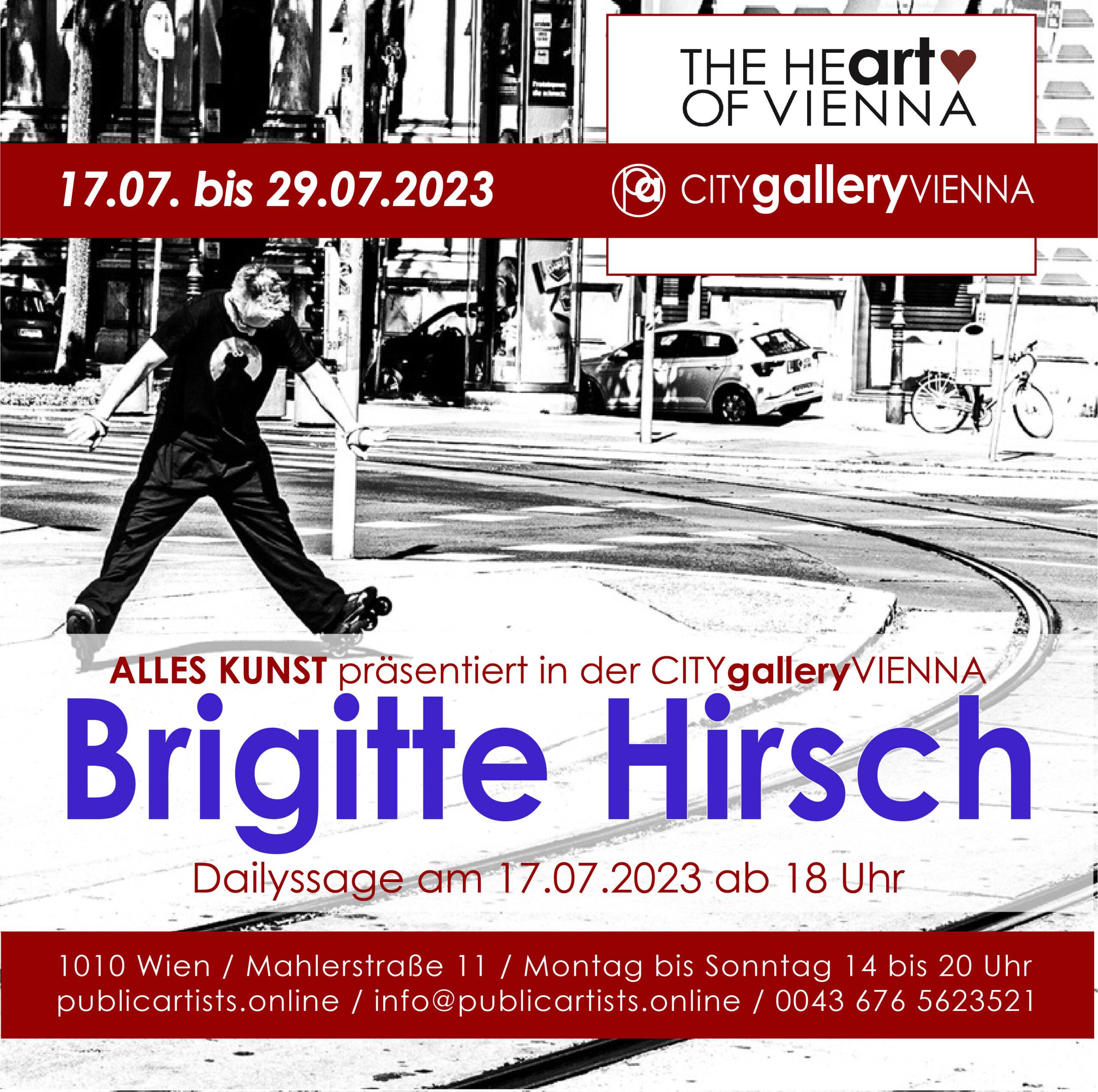 Бригите Хирш в CITYgalleryVIENNA