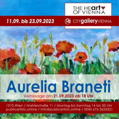 Aurelia Braneti alla CITYgalleryVIENNA