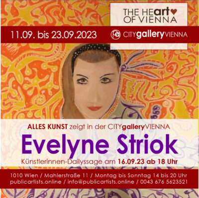 Evelyne Striok alla CITYgalleryVIENNA