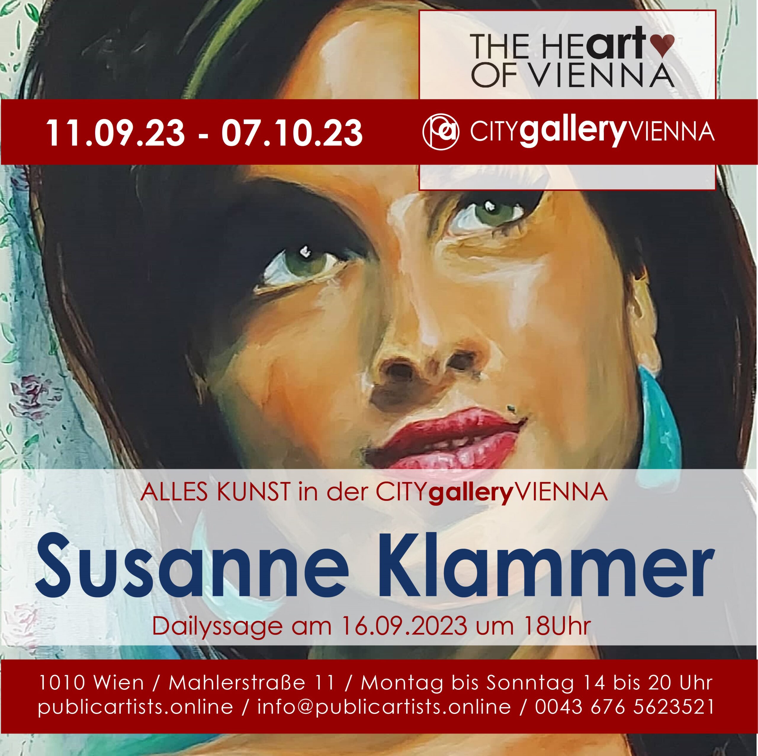 Susanne Klammer alla CITYgalleryVIENNA