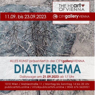 DIATVEREMA zeigt „ASIA“ in der CITYgalleryVIENNA