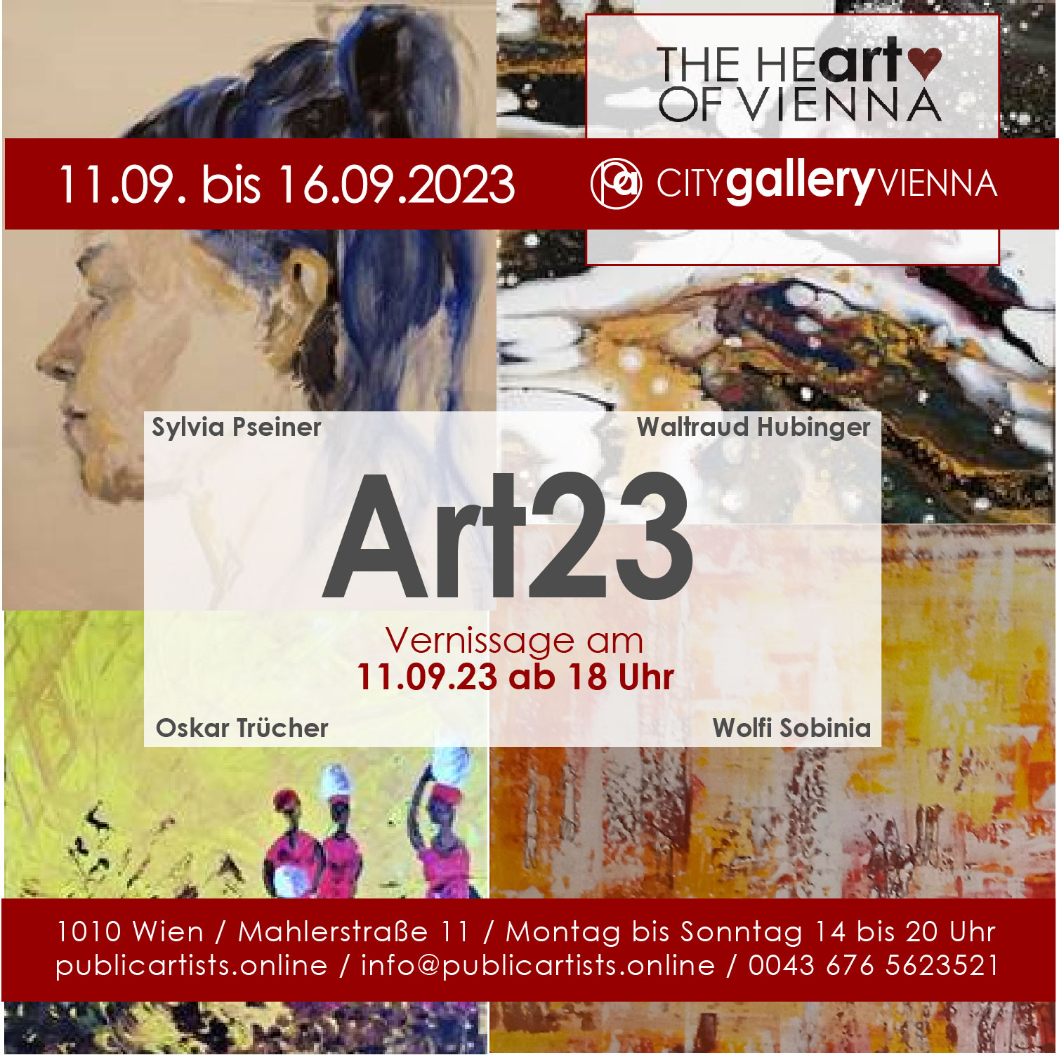Art23 in der CITYgalleryVIENNA