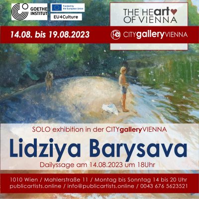 SOLO exhibition: Lidziya Barysava in der CITYgalleryVIENNA