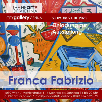 Franca Fabrizio alla CITYgalleryVIENNA
