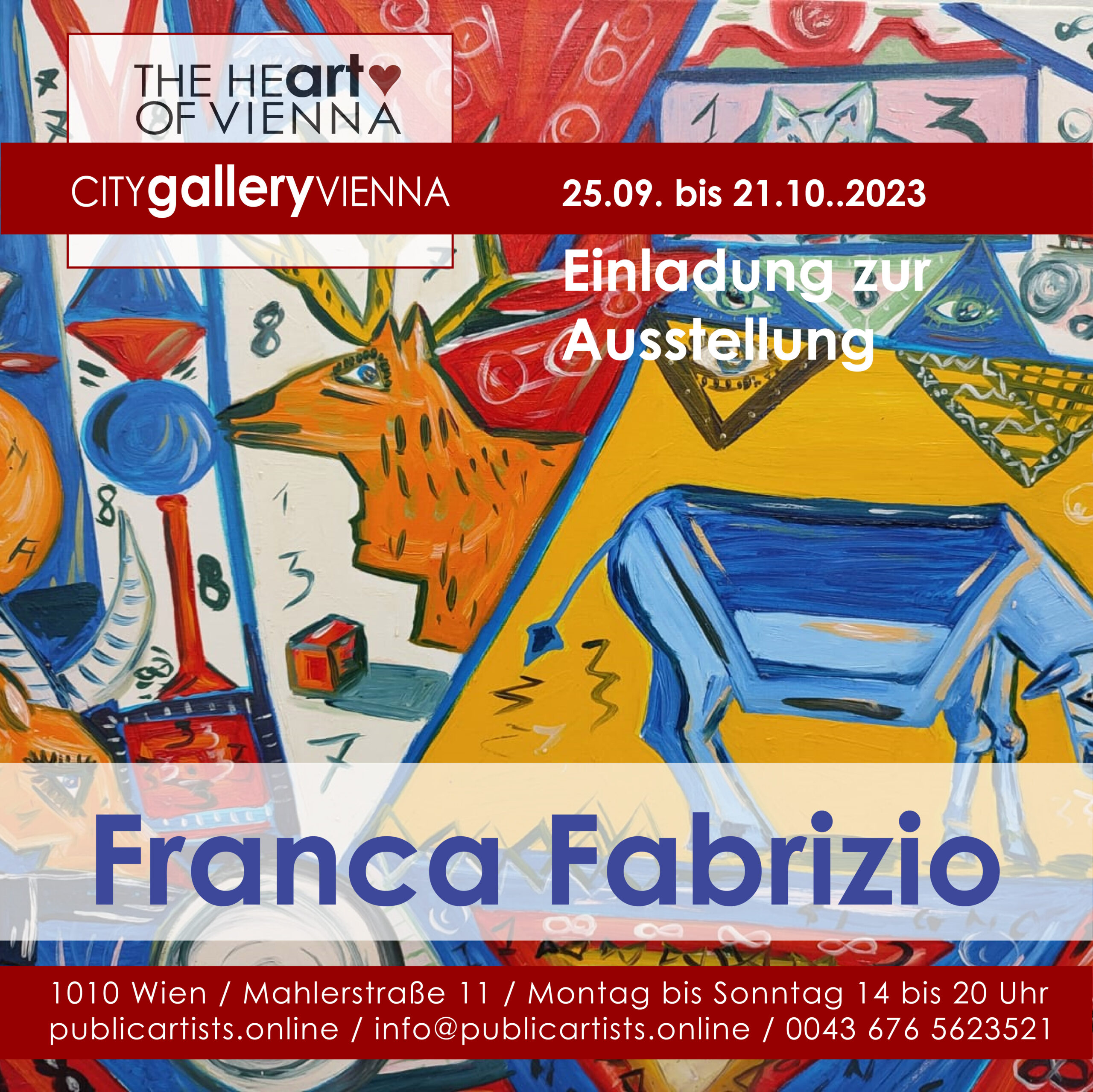 Франка Фабрицио в CITYgalleryVIENNA
