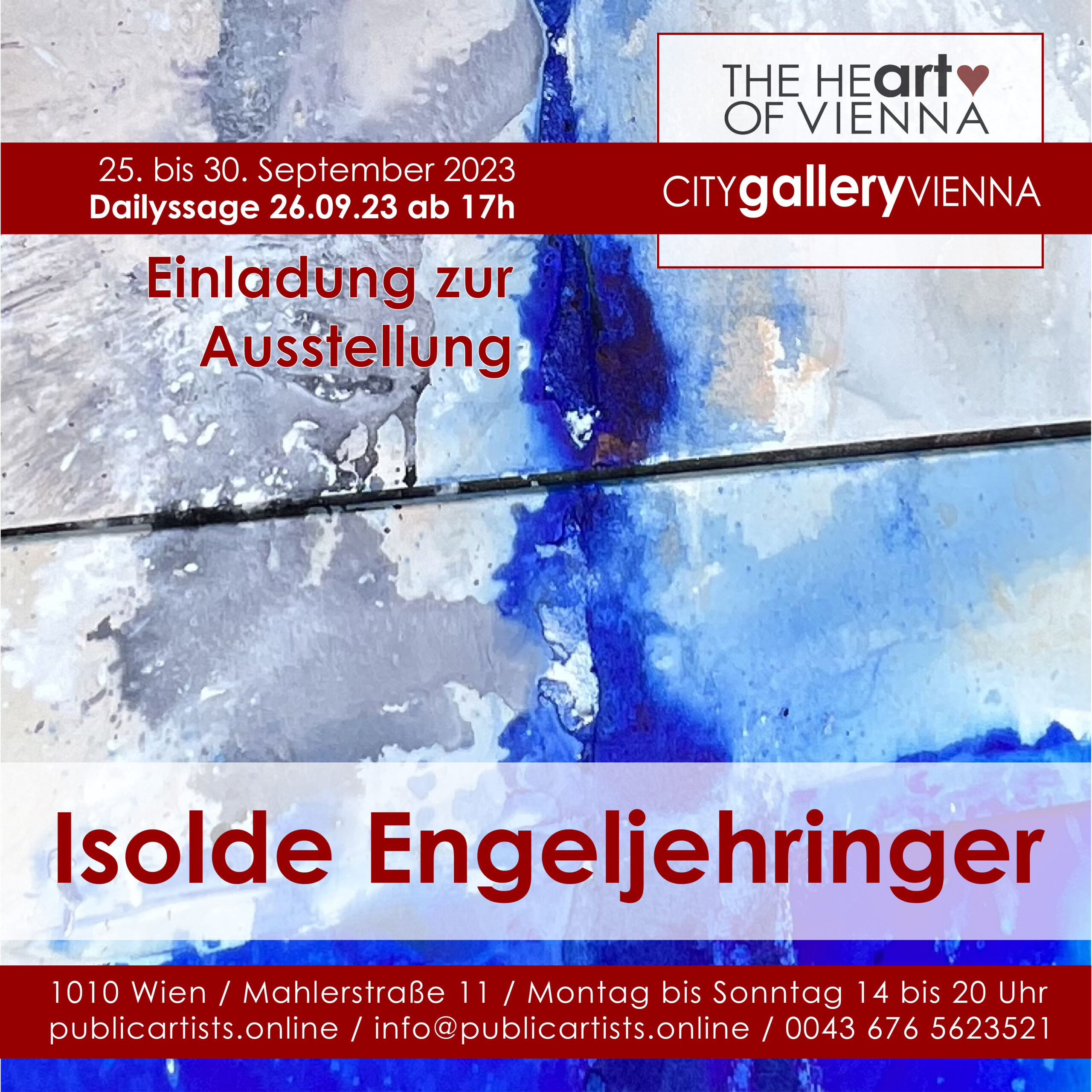 Isolde Engeljehringer nella CITYgalleryVIENNA