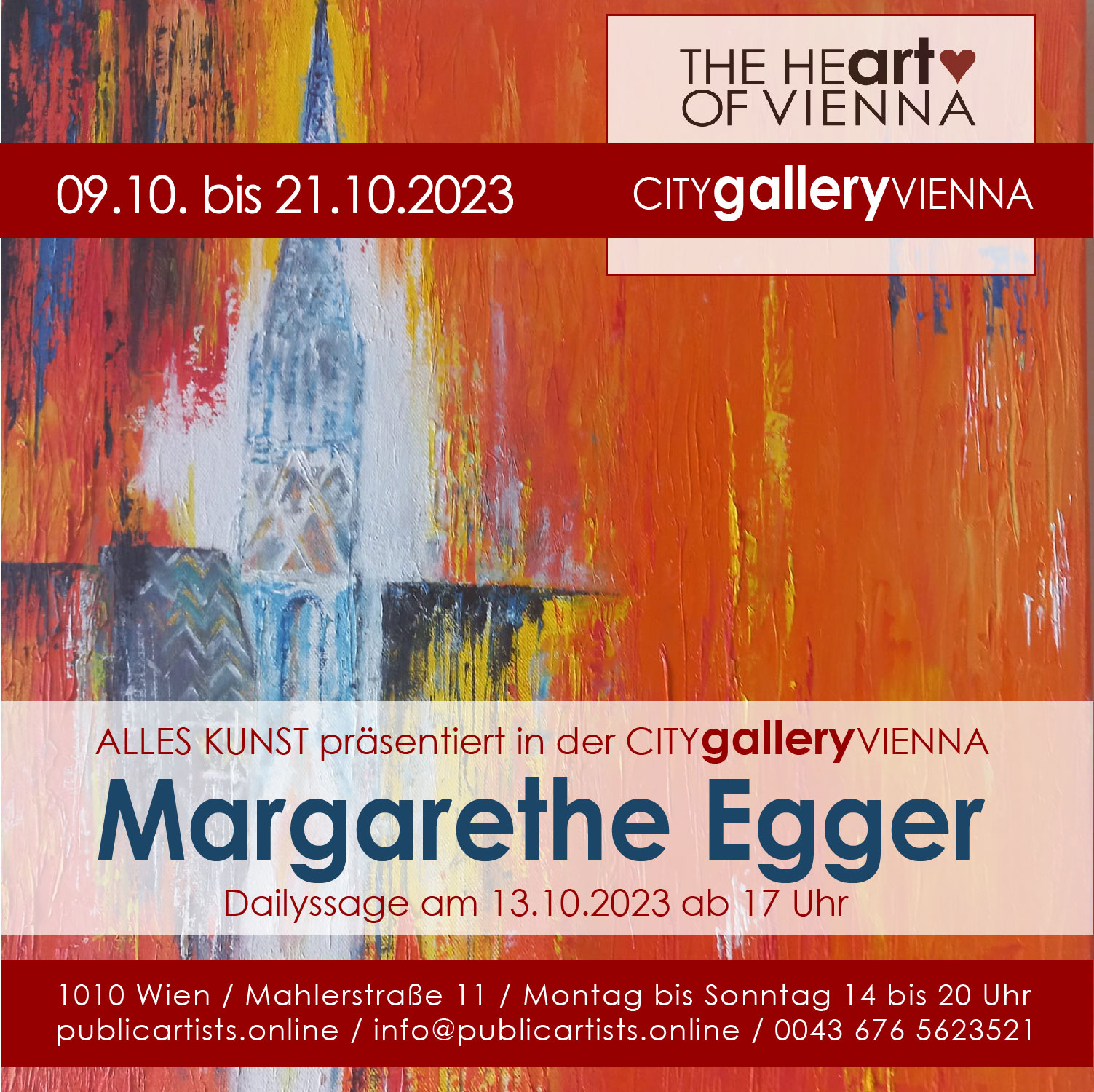 Маргарете Егер в CITYgalleryVIENNA