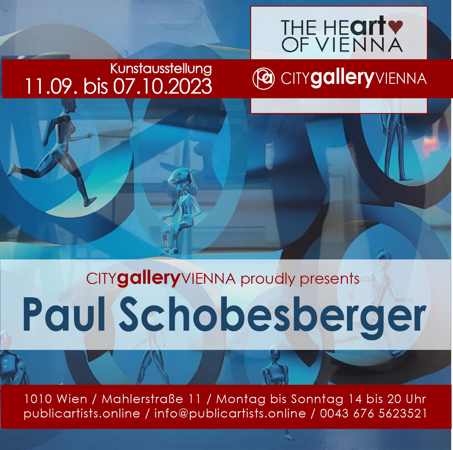 Paul Schobesberger alla CITYgalleryVIENNA