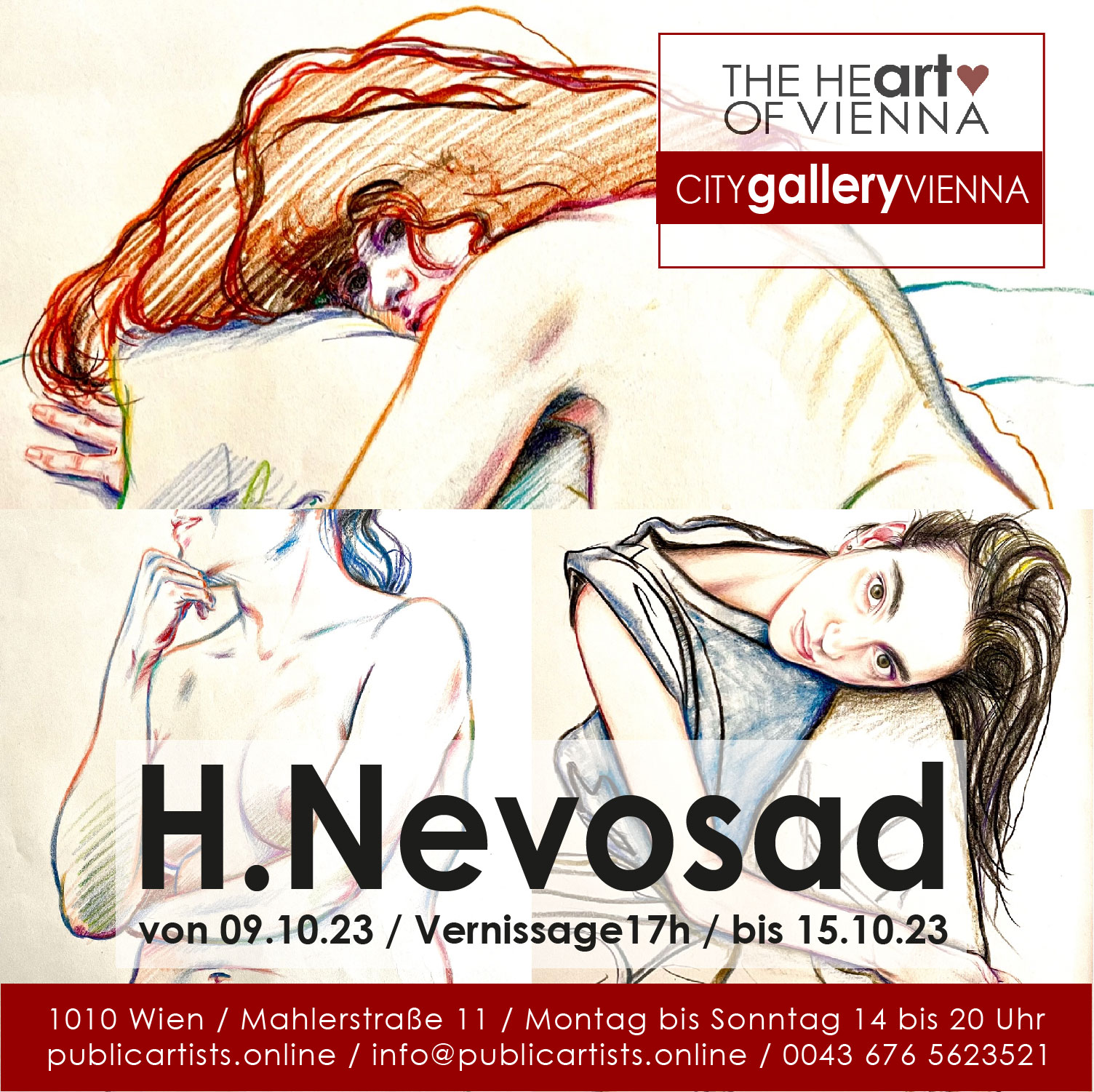Изложба SOLO: H. Nevosad в CITYgalleryVIENNA