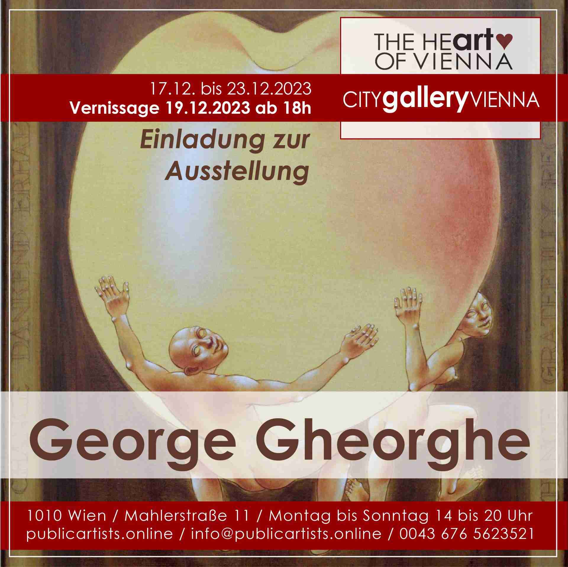 George Gheorghe в CITYgalleryVIENNA