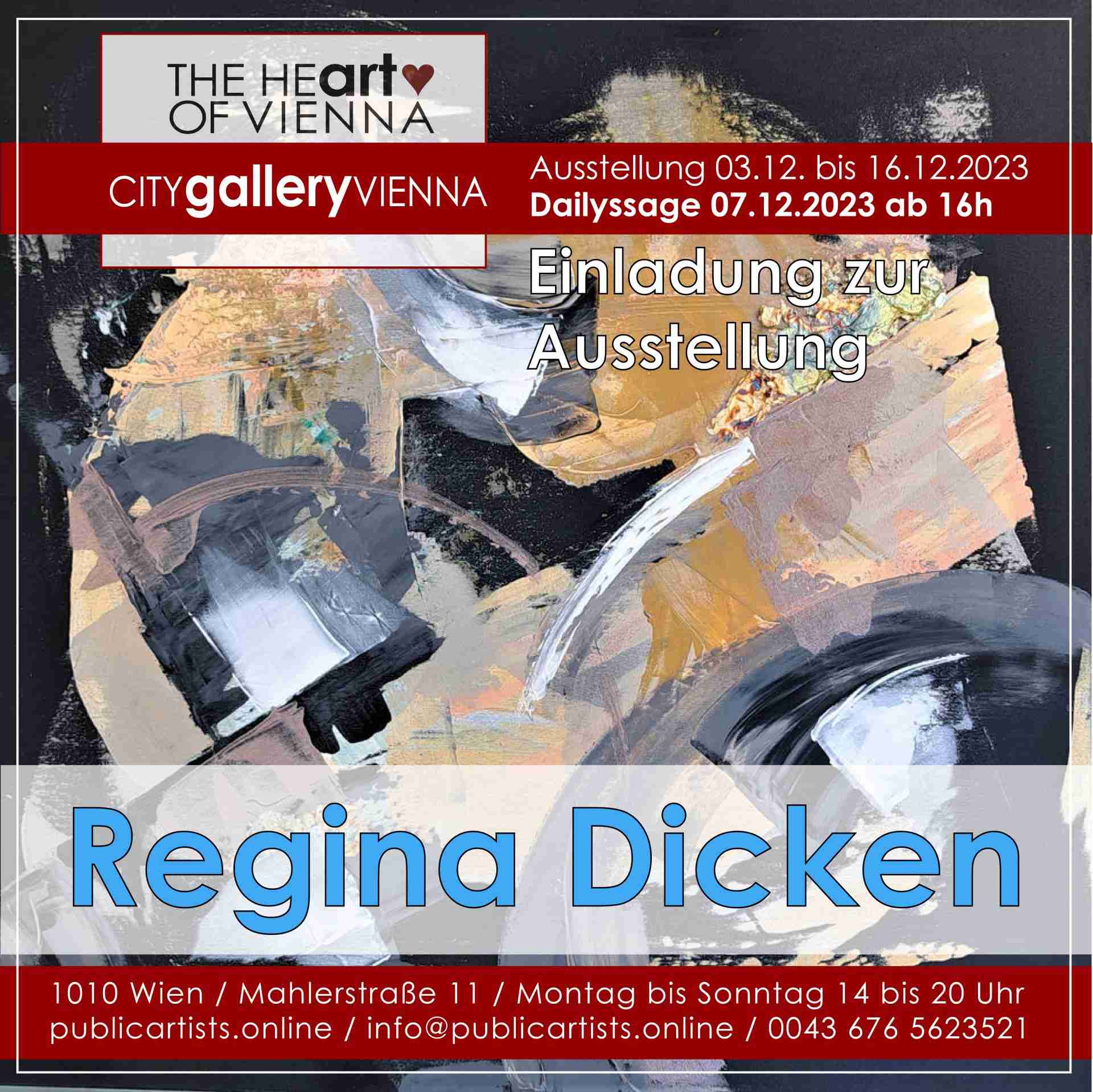 Regina Dicken v CITYgalleryVIENNA